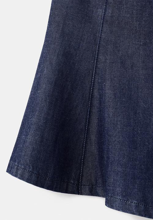 MANGO - Top lua - open blue
