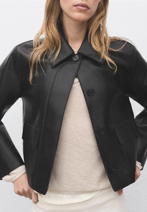 MANGO - Jacket sabina  -  black