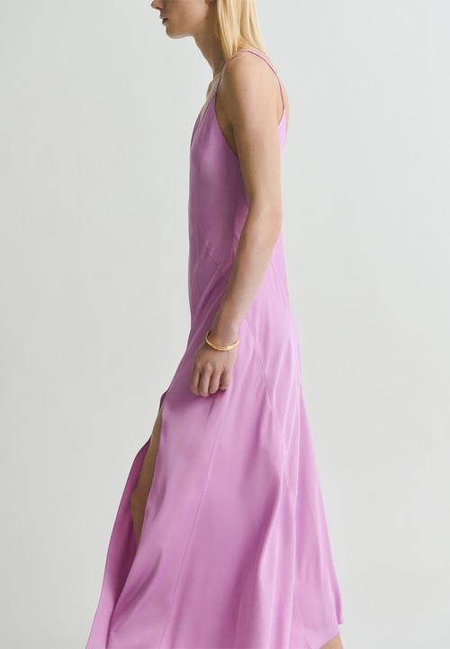 MANGO - Dress amapola -  purple