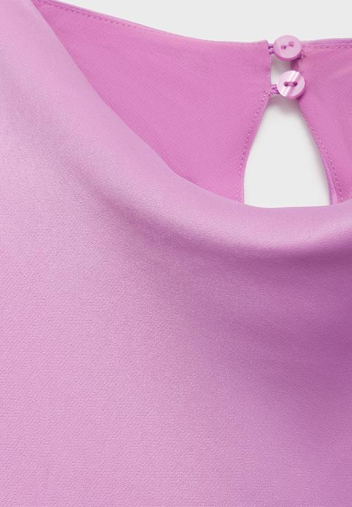 MANGO - Dress noelis -  purple