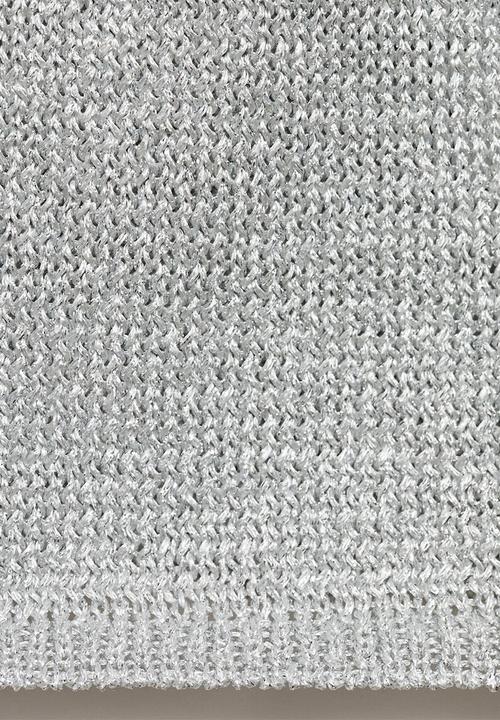 MANGO - Top marieta - silver