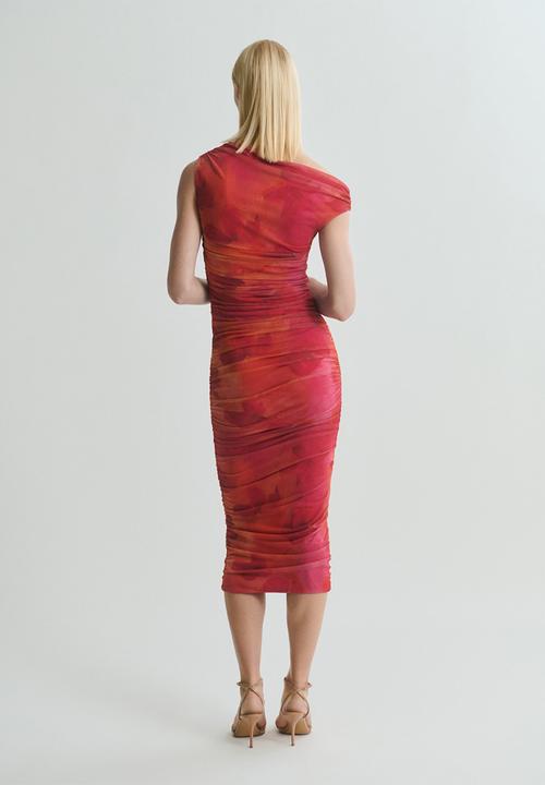 MANGO - Dress mira -  bright pink