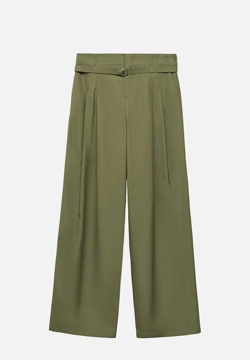 MANGO - Pantalon cubi - beige/ khaki