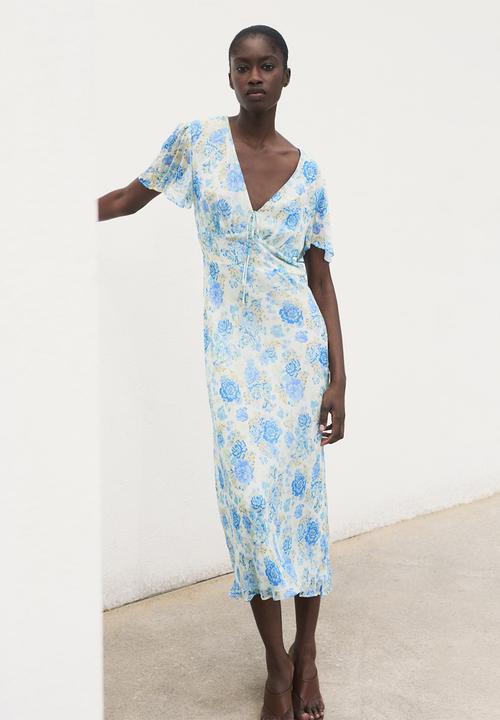 MANGO - Vestido ronaldi - medium blue