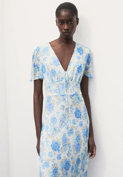 MANGO - Vestido ronaldi - medium blue