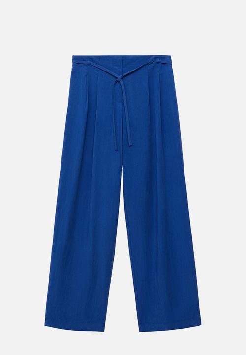 MANGO - Pantalon bonnie - medium blue