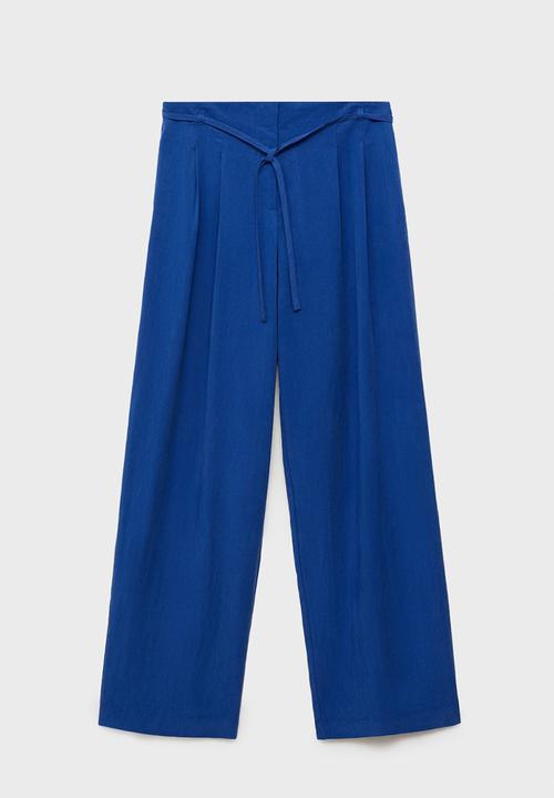 MANGO - Pantalon bonnie - medium blue