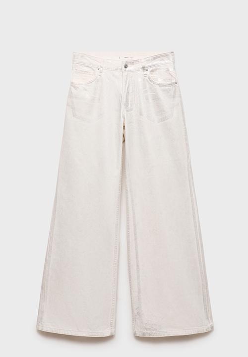MANGO - Jeans Blake - Silver