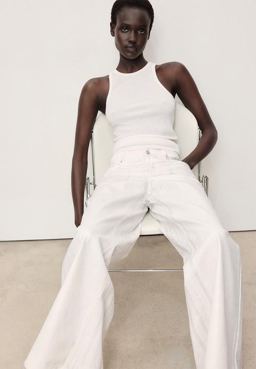 MANGO - Jeans Blake - Silver