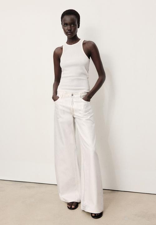 MANGO - Jeans Blake - Silver