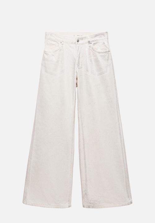 MANGO - Jeans Blake - Silver