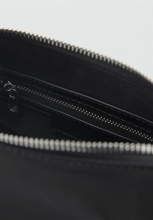 MANGO - Bolso M Poma Shoulder Bag- Black