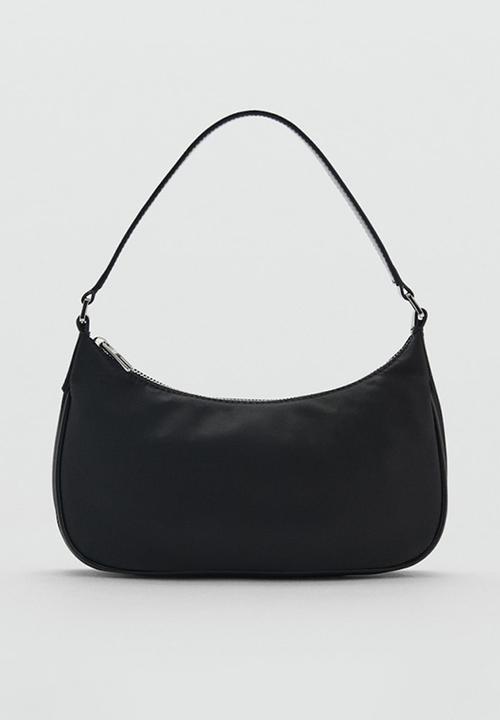 MANGO - Bolso M Poma Shoulder Bag- Black