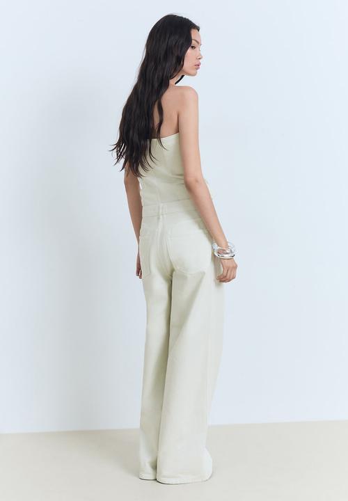 MANGO - Jeans mila - light/ pastel green