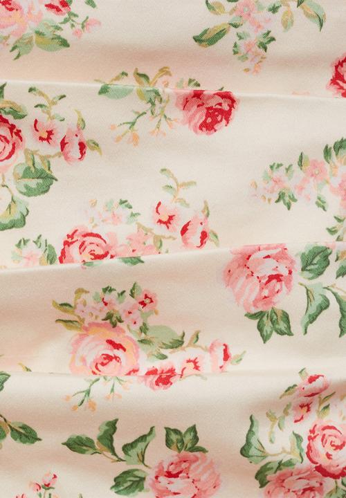 MANGO - Dress greet -  light beige