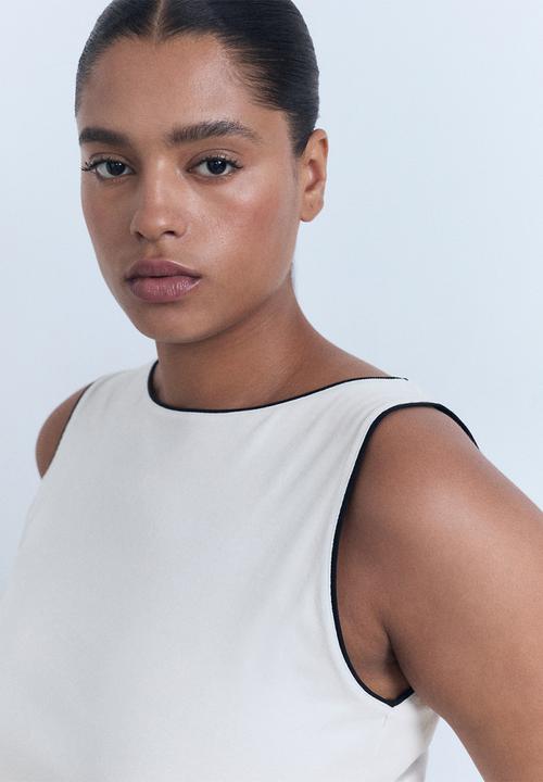MANGO - Top conti - white