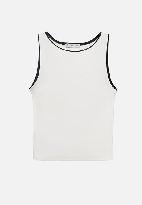 MANGO - Top conti - white