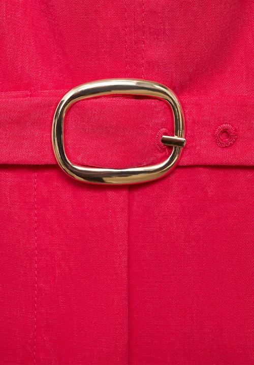 MANGO - Jumpsuit lionela -  medium red