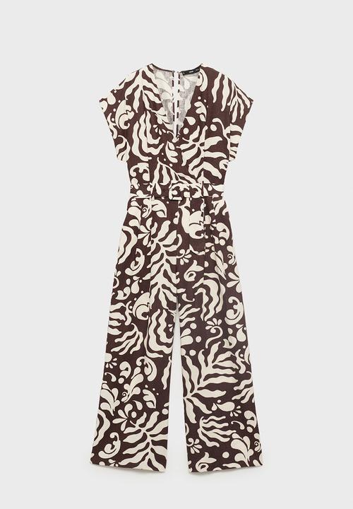 MANGO - Jumpsuit merc i -  brown