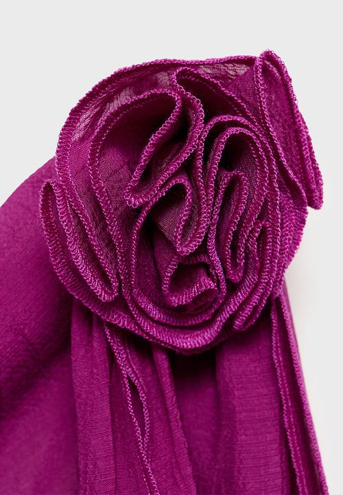 MANGO - Top floris - mid-purple
