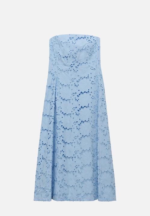 MANGO - Vestido sky - medium blue
