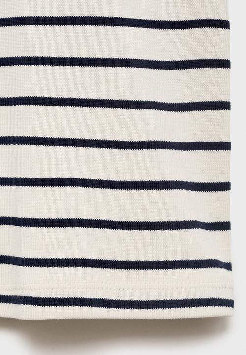 MANGO - Camiseta olim - natural