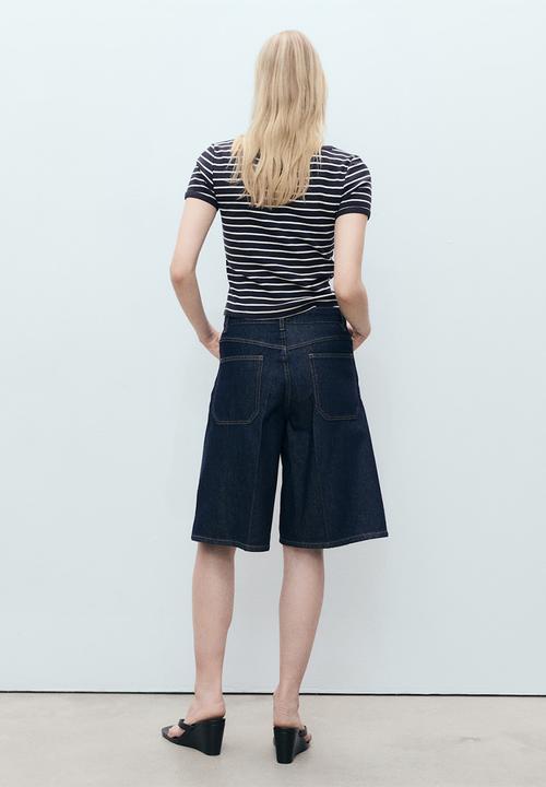 MANGO - T-shirt olim - midnight navy