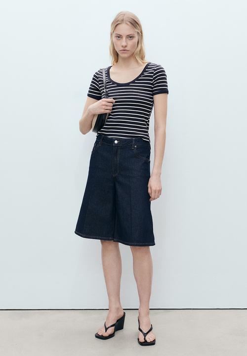 MANGO - T-shirt olim - midnight navy