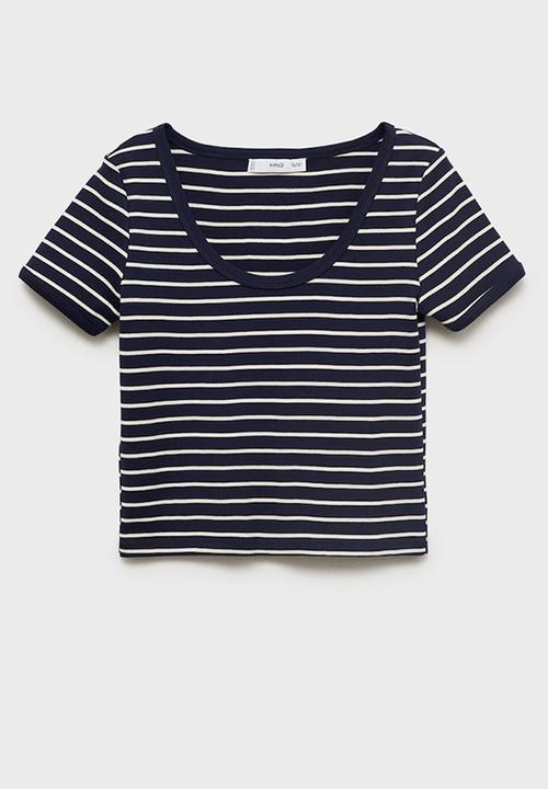 MANGO - T-shirt olim - midnight navy