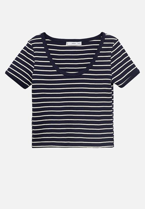MANGO - T-shirt olim - midnight navy