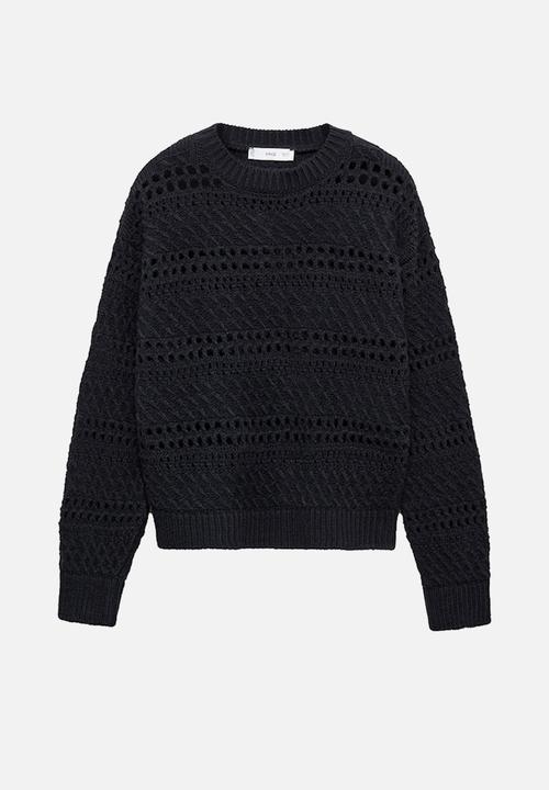 MANGO - Jersey mariner - midnight navy