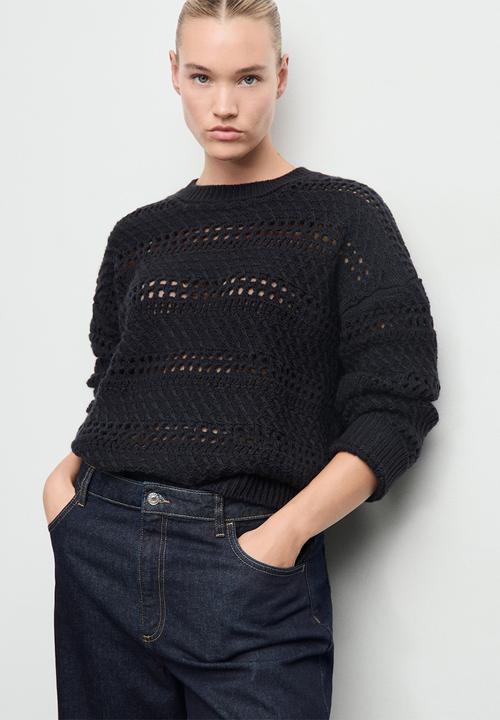 MANGO - Jersey mariner - midnight navy