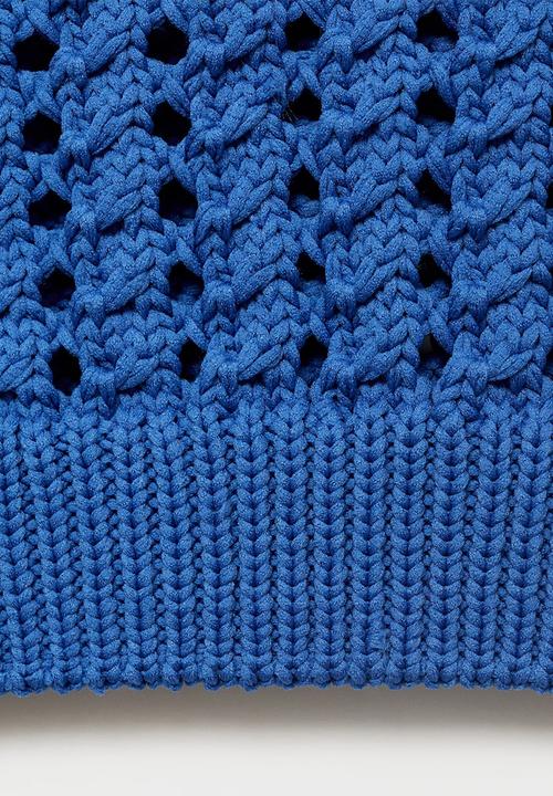 MANGO - Jersey skie - medium blue