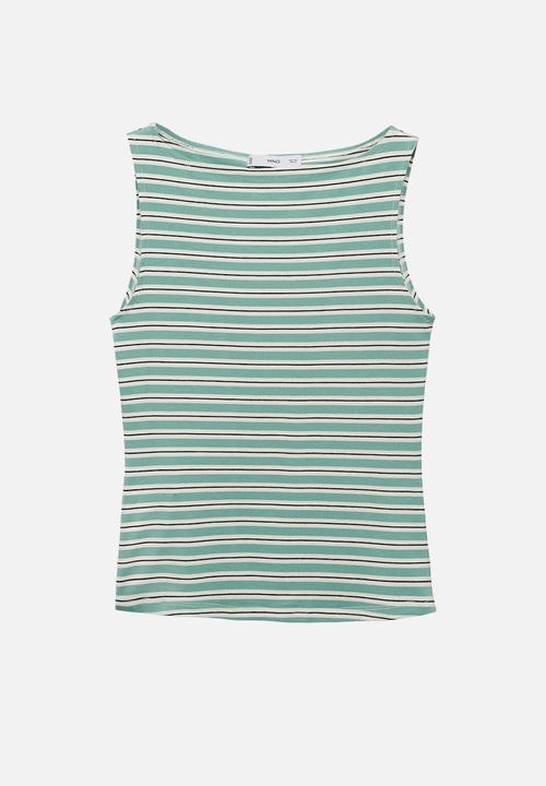MANGO - Top Teka - Green
