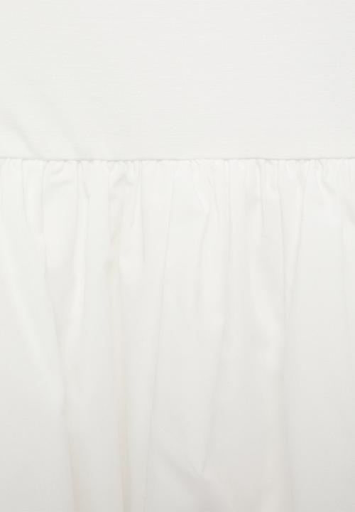 MANGO - Dress ariels  -  white
