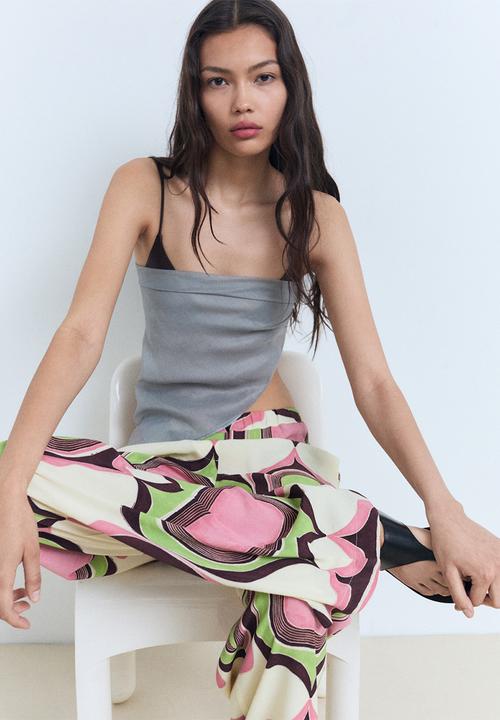 MANGO - Trousers emilia -  light beige