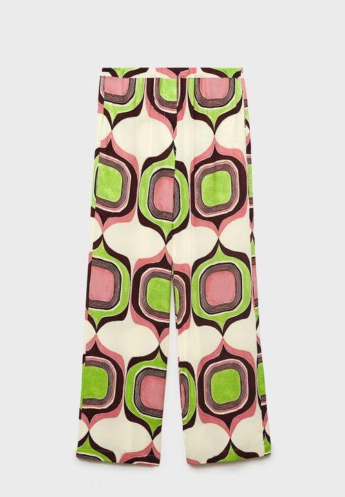 MANGO - Trousers emilia -  light beige