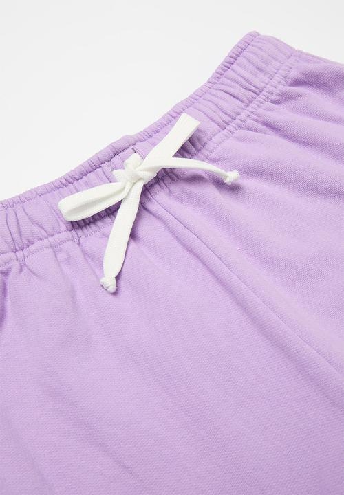 Pop Candy - Tee & shorts set - lilac/lilac
