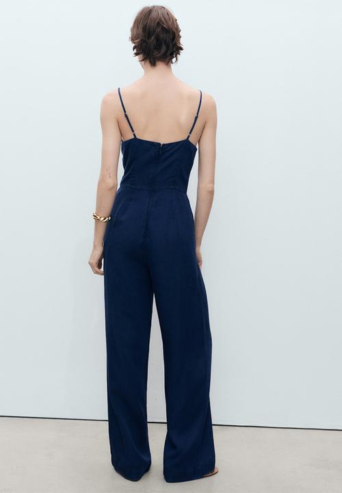MANGO - Jumpsuit creta - denim blue