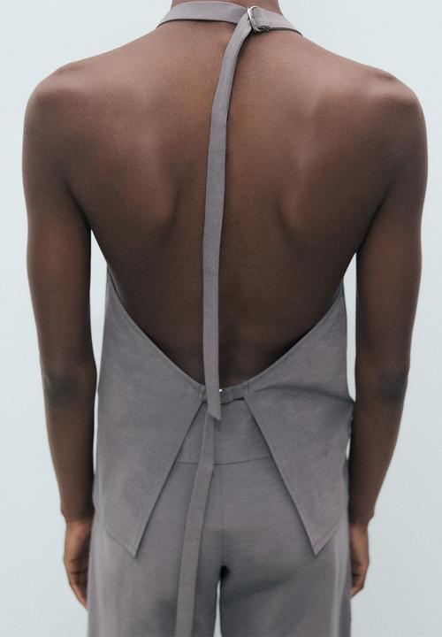 MANGO - Top mali - gray