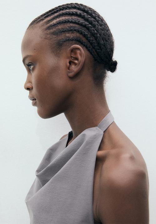MANGO - Top mali - gray