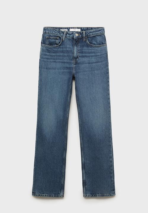 MANGO - Jeans matilda - denim blue