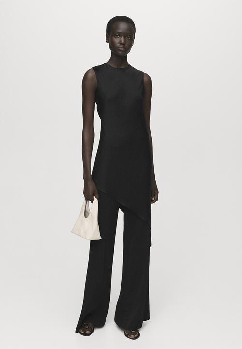 MANGO - Trousers harry -  black