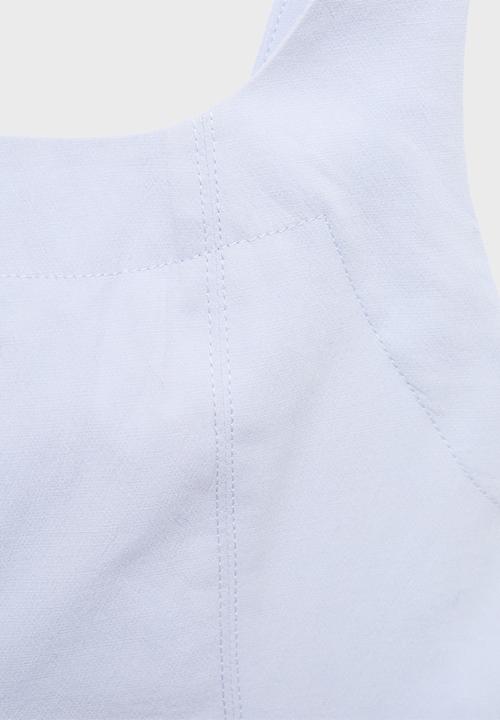 MANGO - Top clean - mid-blue