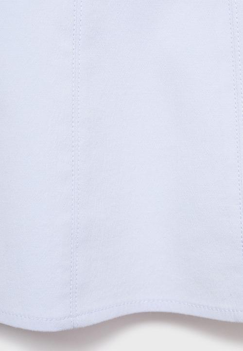 MANGO - Top clean - mid-blue