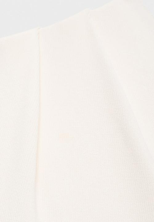 MANGO - Dress andalo -  light beige