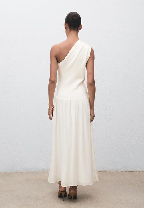 MANGO - Dress andalo -  light beige