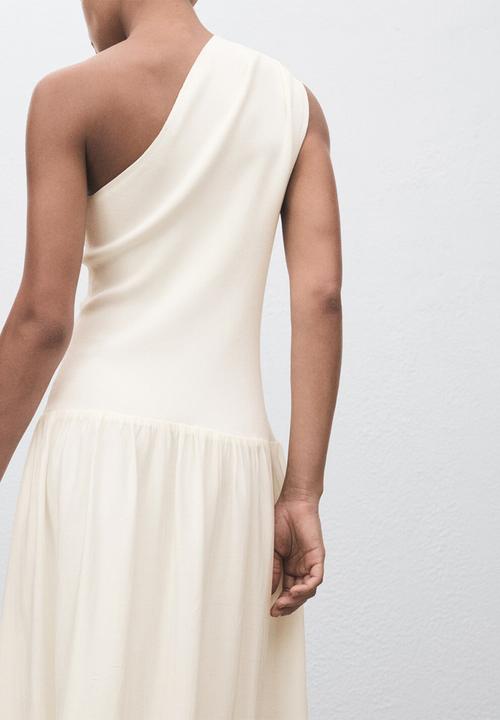 MANGO - Dress andalo -  light beige