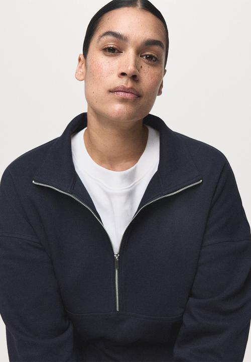 MANGO - Sweatshirt picol - midnight navy
