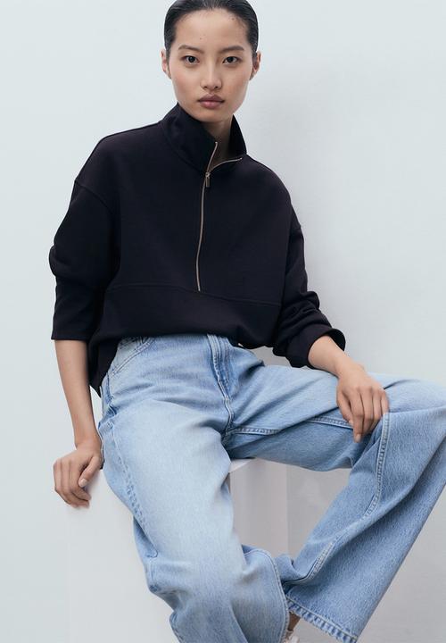 MANGO - Sweatshirt picol - midnight navy